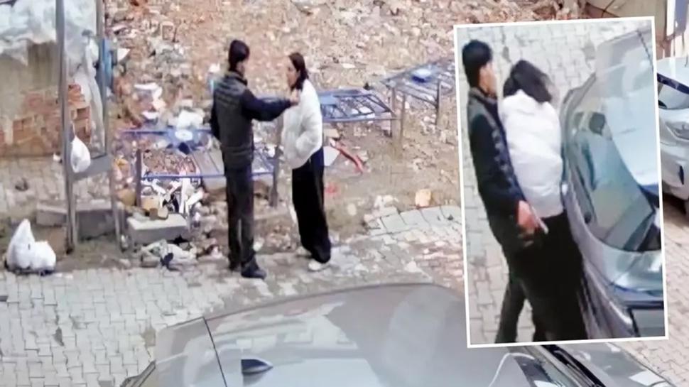 Sokak ortas�nda e� deh�eti