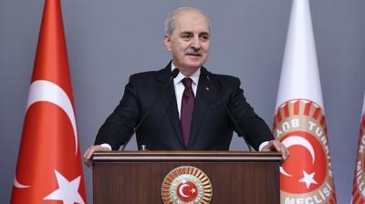 TBMM Ba�kan� Kurtulmu�, Mevlana'y� and�