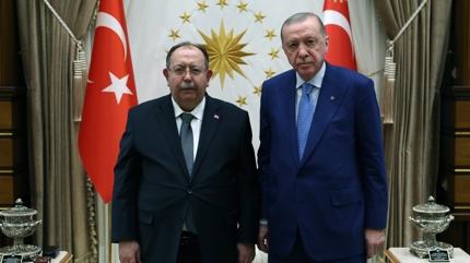 Ba�kan Erdo�an, YSK Ba�kan� Yener'i kabul etti
