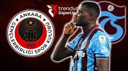 Gen�lerbirli�i-Trabzonspor ma�� saat ka�ta, hangi kanalda? S�per Lig TS ma�� ne zaman?