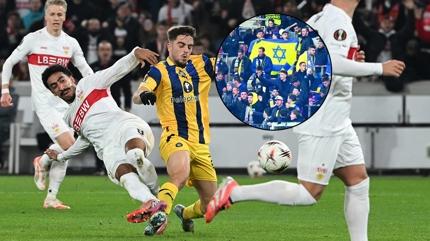 Skandal pankartlara komik ceza! UEFA �srail'e kar�� yine �a��rtmad�