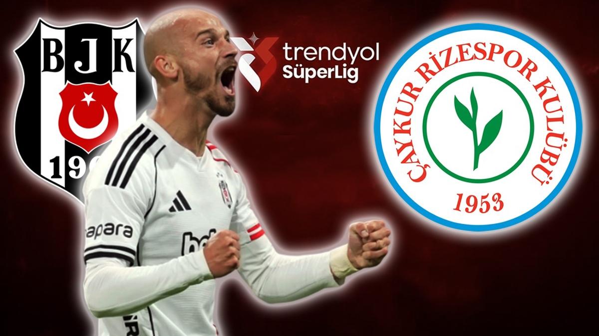 Be�ikta�-Rizespor ma�� saat ka�ta Be�ikta�-Rizespor ma�� hangi kanalda Be�ikta� Rizespor S�per Lig foto�raflar� resimleri