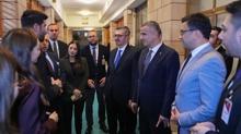 �leti�im Ba�kan� Duran, TBMM Bas�n Koridorunu ziyaret etti