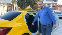 Taksici ara�ta unutulan 5 bin 500 Euro'yu sahibine teslim etti
