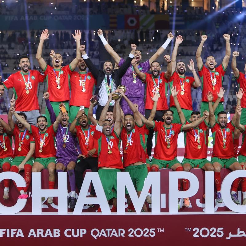 2025 FIFA Arap Kupas�'nda �ampiyon Fas!