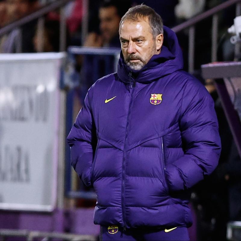 Barcelona'da Hansi Flick karar�