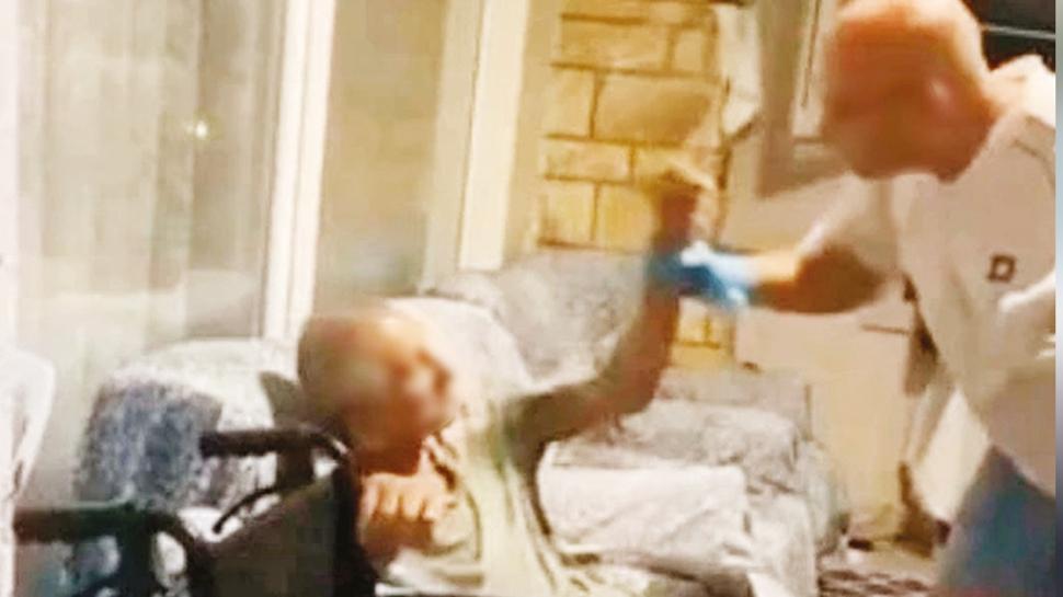 Huzurevi m�d�r�n�n e�inden ya�l�ya dayak