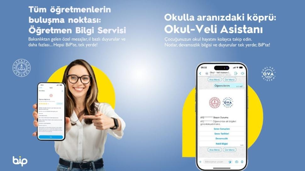 Öğretmen Bilgi Servisi ve Okul Veli Asistanı'ndan binlerce kişi yararlandı