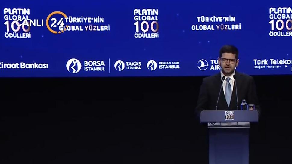 Cumhurbaşkanlığı Yatırım ve Finans Ofisi Başkanı Dağlıoğlu açıklamalarda bulunuyor