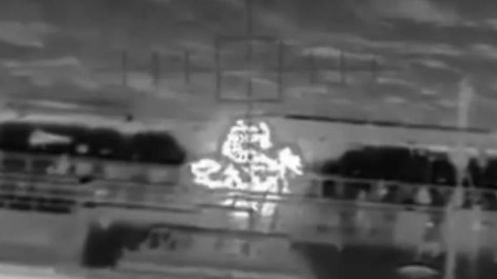 Gerilim Karadeniz'den Akdeniz'e sıçradı! Rusların yüzen kasası vuruldu