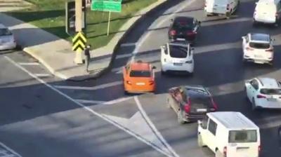 Dron destekli trafik denetimi! 93 bin lira ceza kesildi