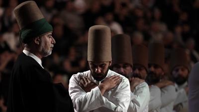 Hz. Mevlana'y� anma t�reninde konu�an Bakan Mehmet Nuri Ersoy: �Bizim olan� bozmaya, �arp�tmaya kimsenin g�c� yetmez�