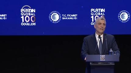 Platin Global 100 �d�lleri 2025! Bakan Bolat: T�rkiye, bir bu�uk trilyon dolar� a�an bir milli gelir b�y�kl���ne ula�t�
