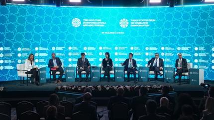 T�rk Devletleri Dezenformasyonla M�cadele Forumu'nda 'Ortak Gelecek �n�as�nda T�rk Medyas�' paneli d�zenlendi