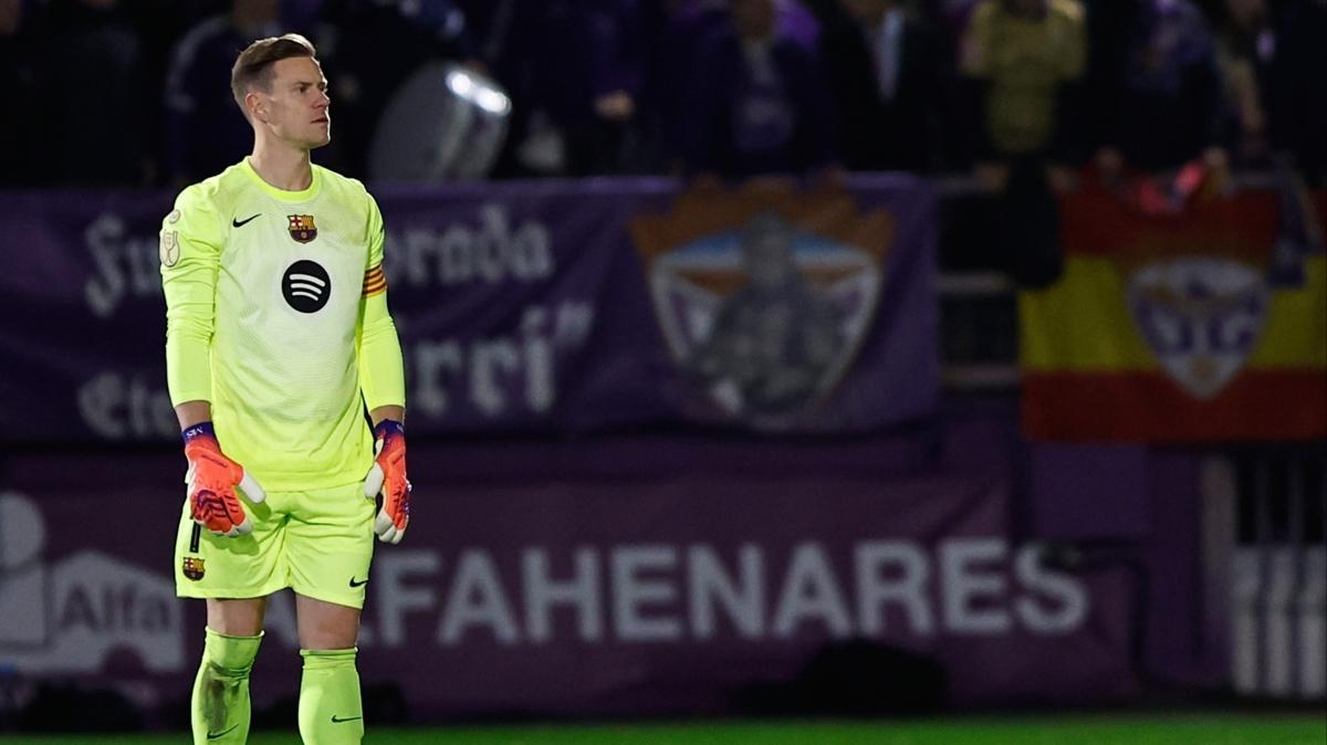 ter stegen barcelona transfer foto�raflar� resimleri