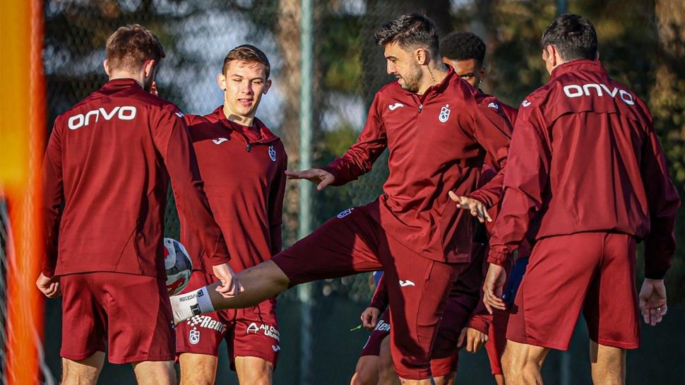Trabzonspor, Gençlerbirliği karşılaşmasının hazırlıklarına devam ediyor
