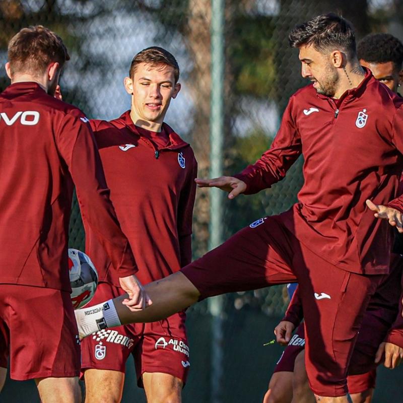 Trabzonspor, Gen�lerbirli�i kar��la�mas�n�n haz�rl�klar�na devam ediyor