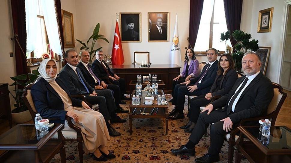 Meclis'te Terörsüz Türkiye mesaisi: Dem Parti'den AK Parti'ye ziyaret