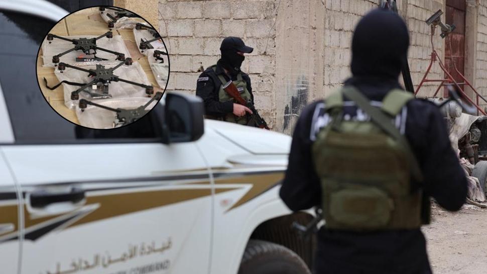 Suriye'de terör örgütü SDG'ye ağır darbe! 1.5 ton patlayıcı madde ve çok sayıda İHA ele geçirildi