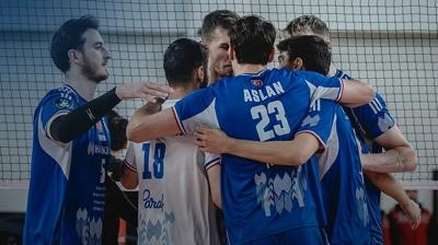 Halkbank deplasmanda set vermeden rahat kazand�