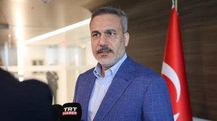 Bakan Fidan: Gazze, Gazzeliler taraf�ndan y�netilmeli, topraklar� hi�bir �ekilde b�l�nmemeli