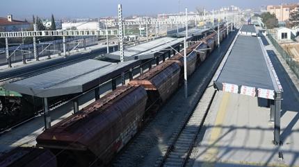 Halkal�-Kap�kule demir yolunda ilk etapta sona gelindi