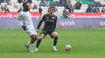 Konya'da 2 gol var kazanan yok