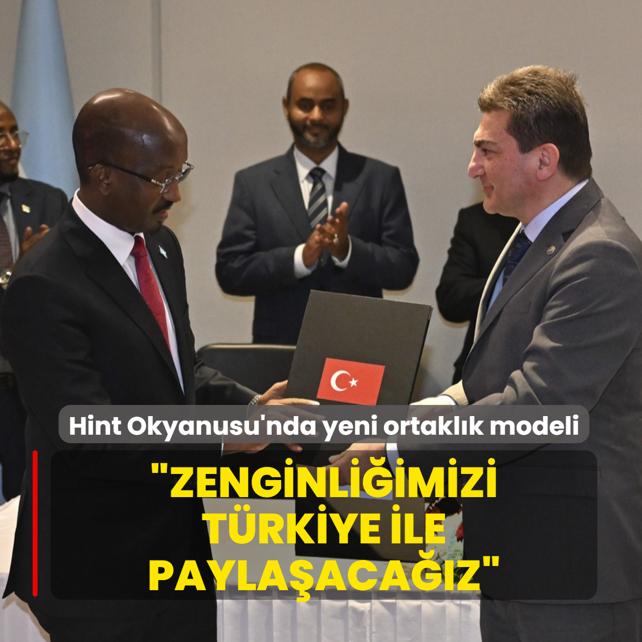 Hint Okyanusu'nda yeni ortakl�k modeli: Zenginli�imizi T�rkiye ile payla�aca��z