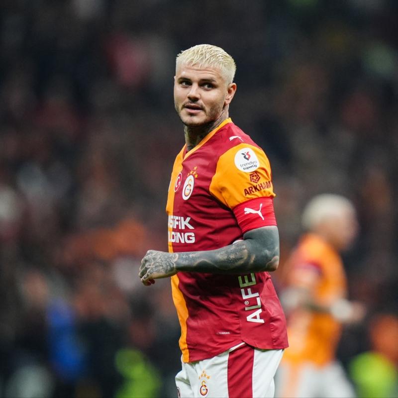 Galatasaray taraftar�ndan Mauro Icardi'ye �zel destek
