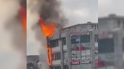 Esenyurt'ta restoran yang�n�