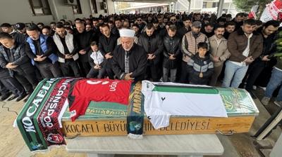 Silahl� sald�r�ya u�ram��t�! 27 ya��ndaki futbolcu son yolculu�una u�urland�