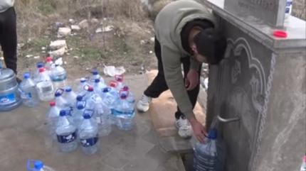 Su krizi vatanda�� can�ndan bezdirdi: Ba�kentte �e�me kuyruklar� uzad�