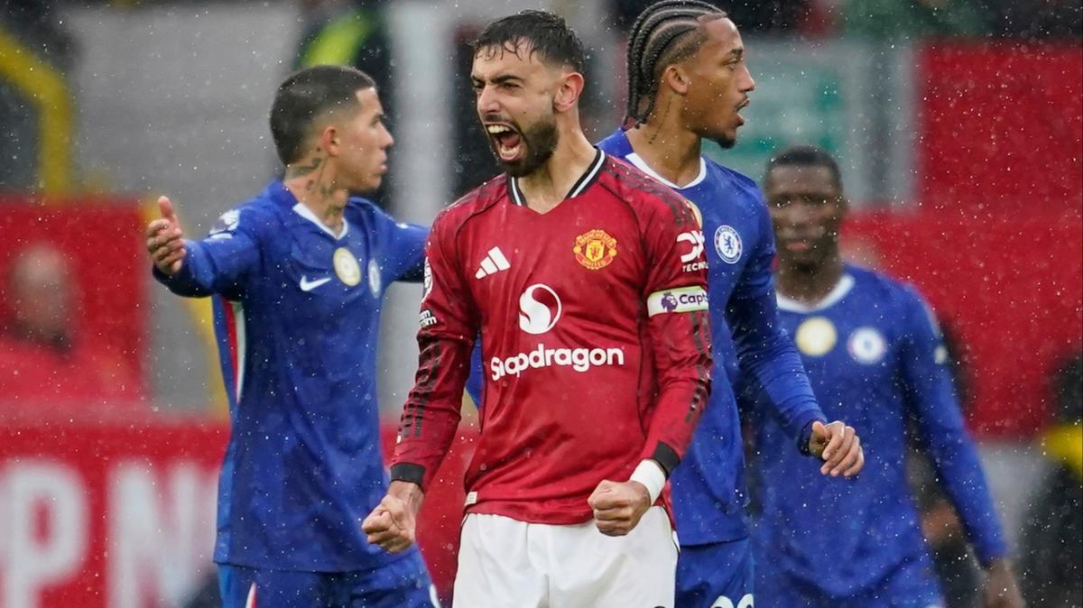 bruno fernandes manchester united premier lig foto�raflar� resimleri