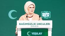 Emine Erdo�an: 2026'y� ''Ba��ms�zl�k Y�l�'' ilan ediyoruz