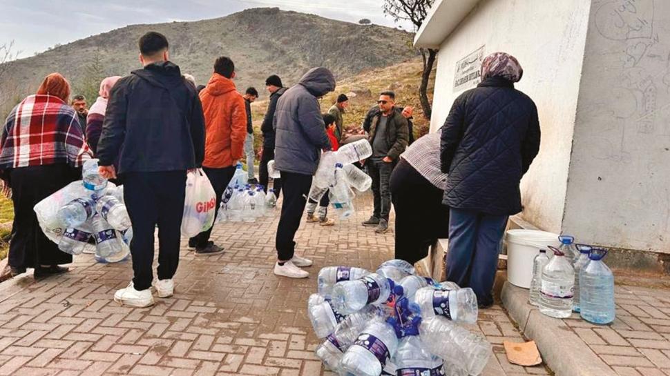 Ankara'da iki mahalle 2 g�nd�r susuz