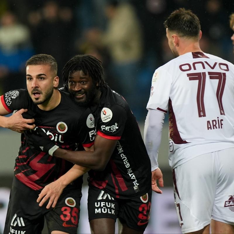 MA� SONUCU: Gen�lerbirli�i 4-3 Trabzonspor