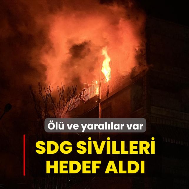 SDG sivilleri hedef ald�: �l� ve yaral�lar var