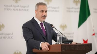 Ankara'dan �am'a kritik ziyaret... Bakan Fidan: SDG Suriye'ye entegre olmal�
