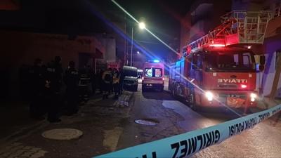 Batman'da tek katl� evde yang�n: 1 can kayb�