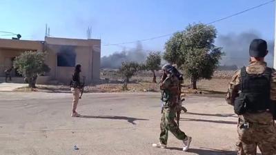 Suriye'de g�venlik g��leriyle yasa d��� silahl� gruplar aras�nda �at��ma ��kt�