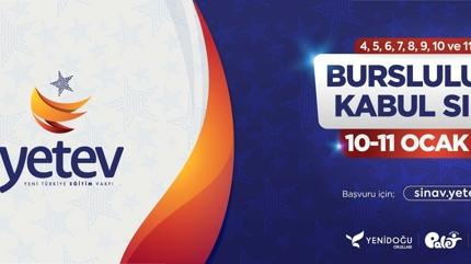 YETEV Okullar�'ndan bursluluk ve kabul s�nav�: Son tarih 8 �ubat