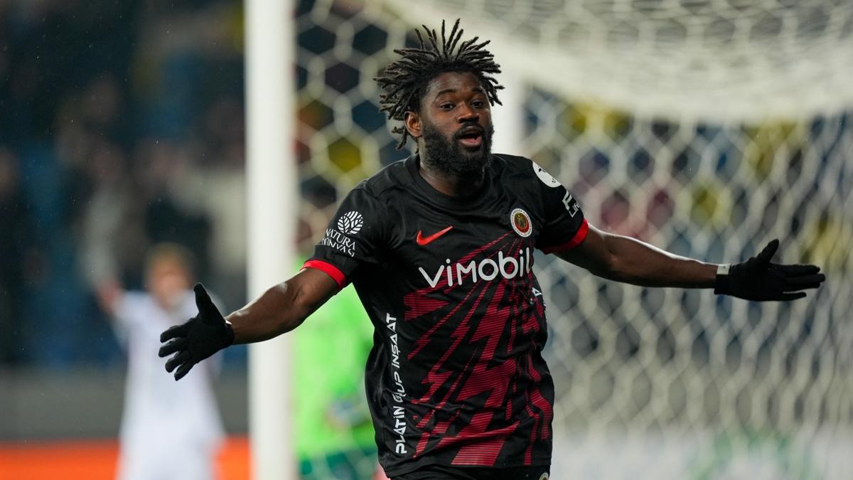 Sekou Koita Gen�lerbirli�i Trabzonspor ma�� foto�raflar� resimleri