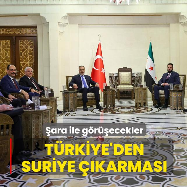 T�rkiye'den Suriye ��karmas�... �ara ile g�r��ecekler