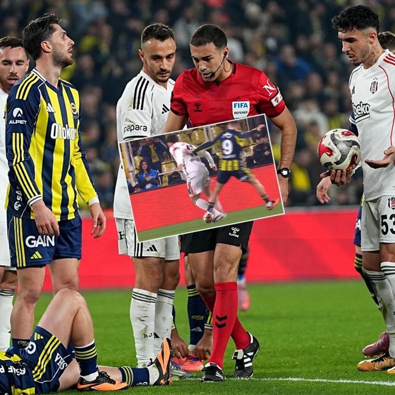 Be�ikta�'tan kart tepkisi! Pozisyon an� payla��ld�