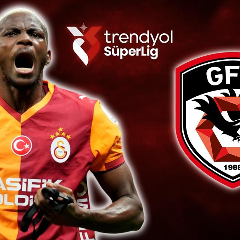 Galatasaray-Gaziantep FK ma�� saat ka�ta, hangi kanalda? Trendyol S�per Lig!