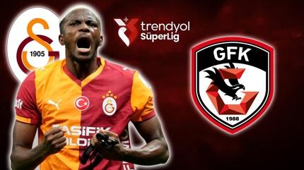 Galatasaray-Gaziantep FK ma�� saat ka�ta, hangi kanalda? Trendyol S�per Lig!