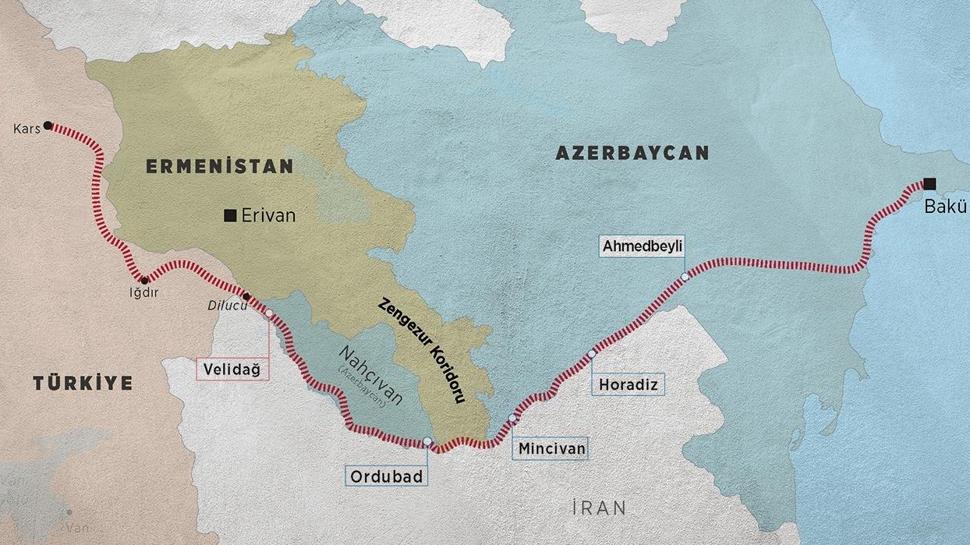 3 bölgeye Zengezur piyangosu: Kalkınma koridoru olacak
