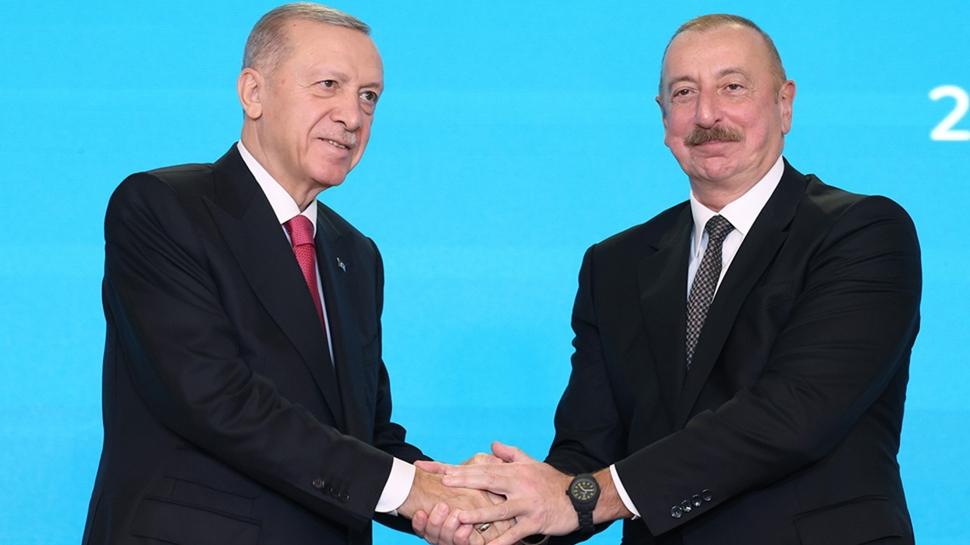 Başkan Erdoğan, Aliyev ile görüştü