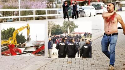 Amerikan Adas�'nda olayl� y�k�m