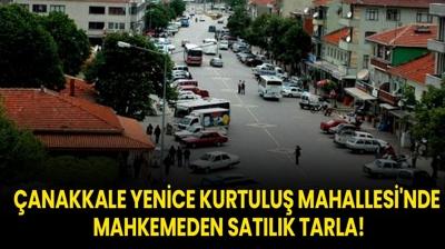 �anakkale Yenice Kurtulu� Mahallesi'nde mahkemeden sat�l�k tarla!